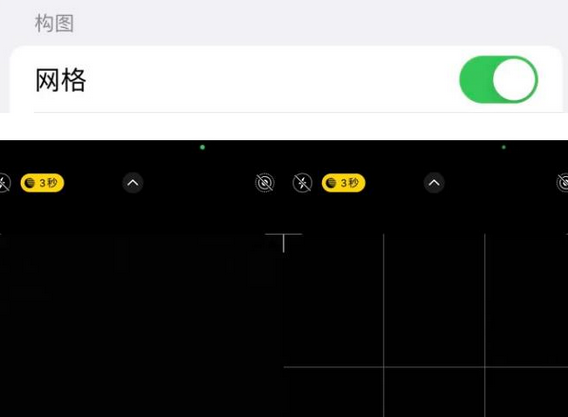永登苹果手机维修网点分享iPhone如何开启九宫格构图功能