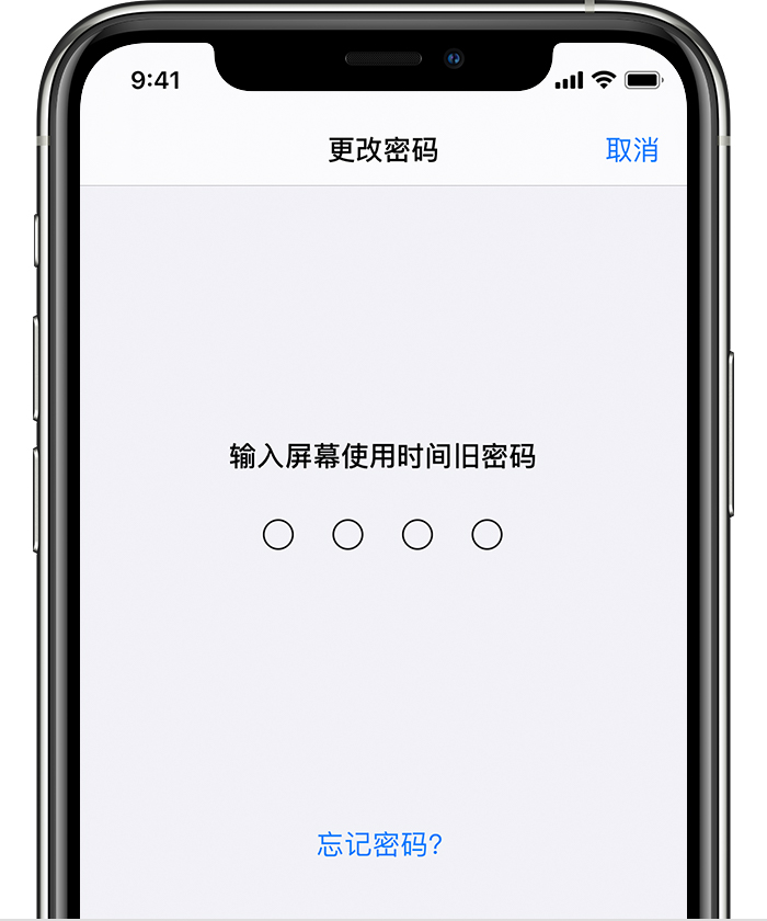 永登苹果手机维修分享iOS 14 忘记屏幕使用时间密码怎么办 
